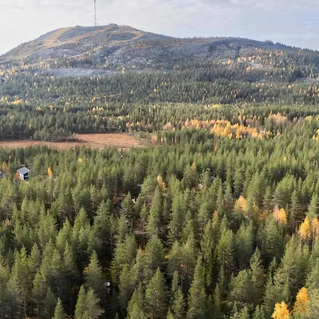 Laavu 13 Original Log With Sauna * Pyhätunturi