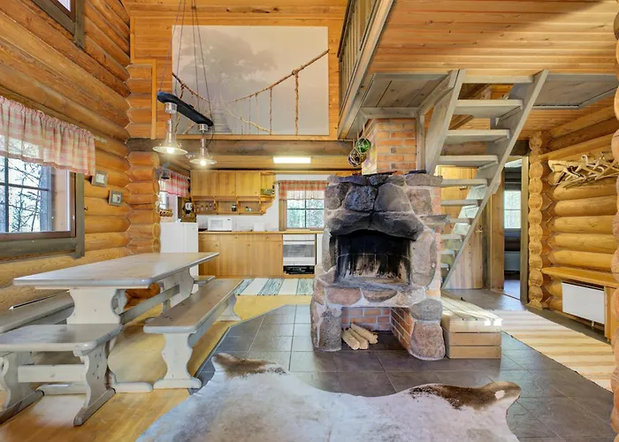 Laavu 13 Original Log With Sauna Daire *