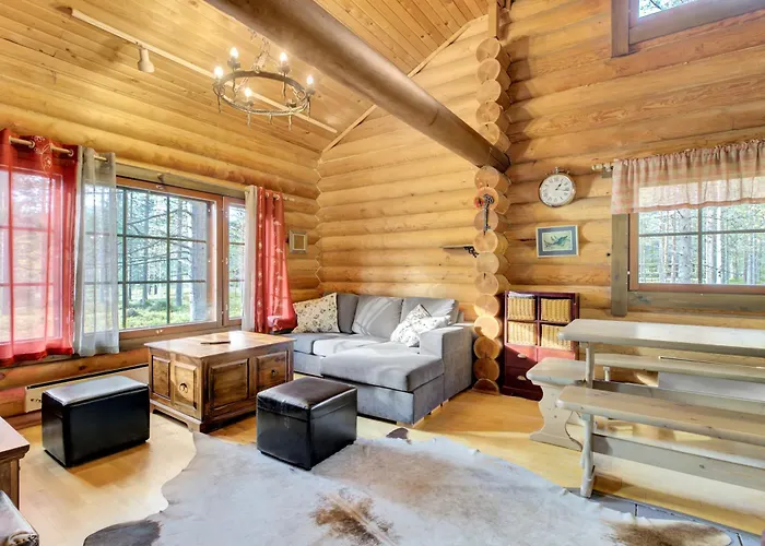 Laavu 13 Original Log With Sauna Daire *