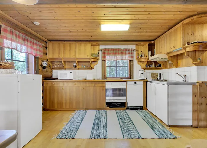 Laavu 13 Original Log With Sauna Daire Pyhätunturi