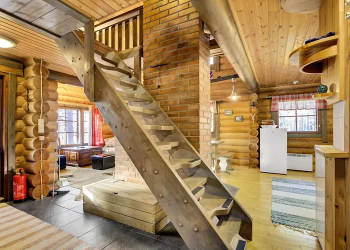 Laavu 13 Original Log With Sauna Pyhätunturi