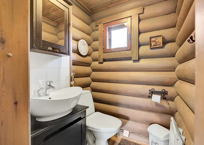 Laavu 13 Original Log With Sauna * Pyhätunturi