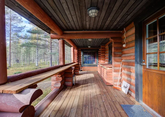 Laavu 13 Original Log With Sauna Pyhätunturi