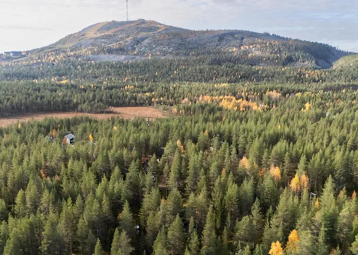 Laavu 13 Original Log With Sauna * Pyhätunturi